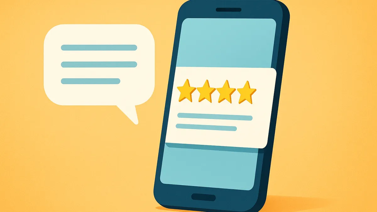 Respostas prontas para avaliações 5 estrelas no Google, por segmento